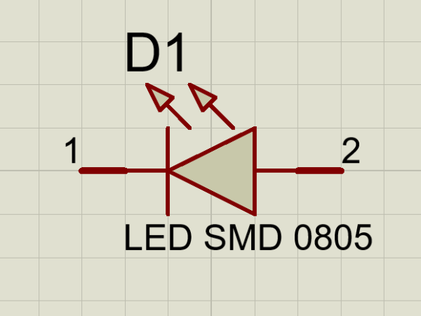 led 0805 schematic