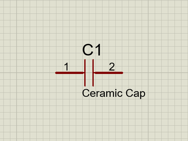 ceramic cap schematic