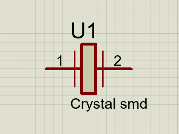 crystal smd schematic